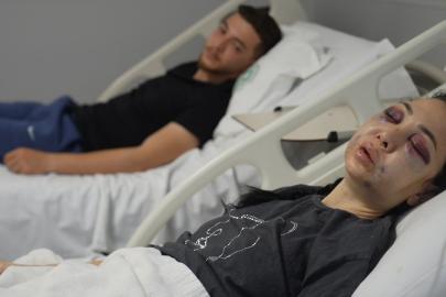 Anne ve oğlunun darbedildiği kafedeki dehşetin ilk duruşması görüldü