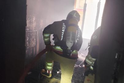 Antakya’da ev yangını