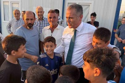 Antakya’da konteyner kentlerden tahliye süreciyle ilgili bilgilendirmeler devam ediyor