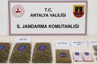Antalya’da uyuşturucu operasyonu