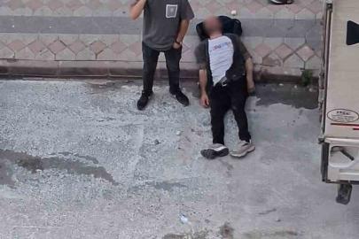 Arnavutköy’de akıl almaz anlar: Kafasını defalarca kamyonet kasasına vurup kendisini bayılttı
