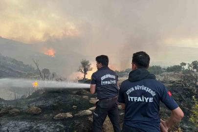Aydın Büyükşehir itfaiyesi 1 haftada 446 yangına müdahale etti