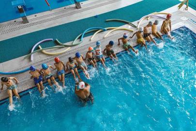 Aydın’da çocuklar yaz tatilini sporla değerlendiriyor