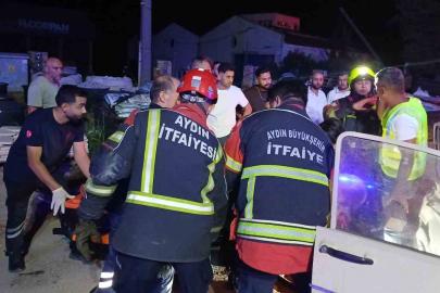 Aydın’da zincirleme trafik kazası: 3 yaralı