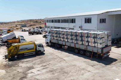 Ayvalık’a 1000 yeni çöp konteyneri