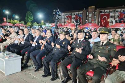 Bafra’da 15 Temmuz programında birlik ve kardeşlik vurgusu