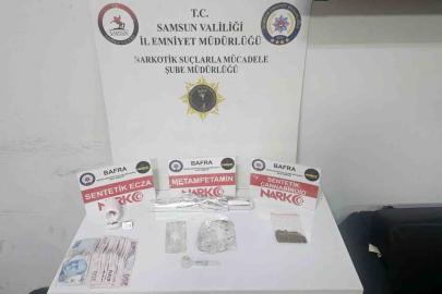 Bafra’da uyuşturucu operasyonu: 2 gözaltı