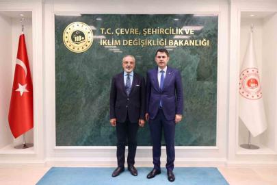 Bakan Kurum, DEM Parti Milletvekili Sakık’ı kabul etti