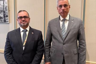 Bakan Memişoğlu, Iraklı mevkidaşı ile bir araya geldi