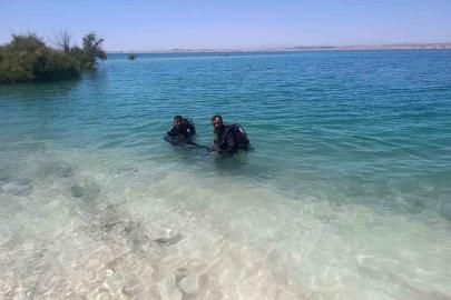 Baraj gölüne giren çocuk boğuldu