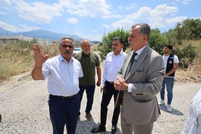 Başkan Balaban mahallenin taleplerini yerinde dinledi