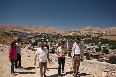 Başkan Bozkurt, Millet Bahçesi ve yol çalışmalarını yerinde inceledi