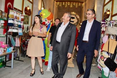 Başkan Bozkurt, Yusuf Paşa Bedesteni esnafıyla bir araya geldi