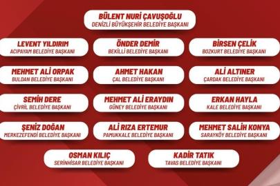 Başkan Çavuşoğlu 15 belediye başkanının Yeni Parti’ye katıldığını duyurdu