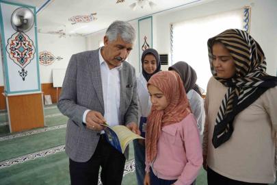 Başkan Hallaç çocukların Kur’an heyecanına ortak oldu