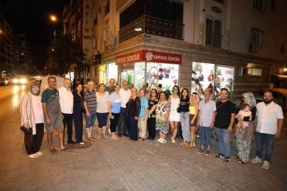 Başkan Kaya, mahalle sakinleriyle akşam buluşmasında bir araya geldi