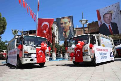 Başkan Kaya’dan İncirliova’ya son üç yılda 23 yeni araç