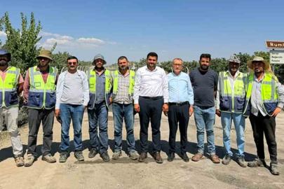 Başkan Şahin’e Araban’daki asfalt hizmeti için teşekkür