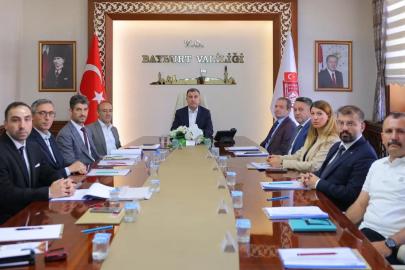 Bayburt’ta hayvanların korunmasına ilişkin toplantı yapıldı