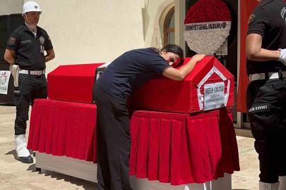 Bayındır’da Bekçi Merih Umutlu gözyaşlarıyla defnedildi