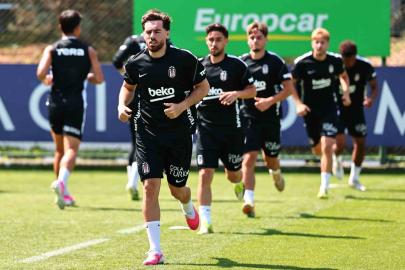 Beşiktaş, Midtjylland maçı hazırlıklarını sürdürdü