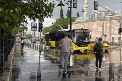 Beşiktaş’ta sağanak etkili oluyor