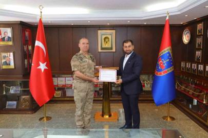 Bilecik İl Jandarma Eğitim Komutanlığı en yüksek puanla belge aldı