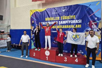 Bilecikli minik tekvandocular Türkiye finallerine damga vurdu