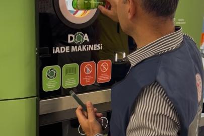 Bilecik’te 9 noktada geri dönüşümde 1 TL dönemi başladı