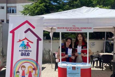 Bilecik’te koruyucu aile tanıtım standı açıldı