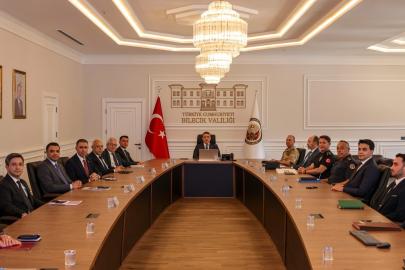 Bilecik’te terörden trafiğe güvenlik gündemi değerlendirildi