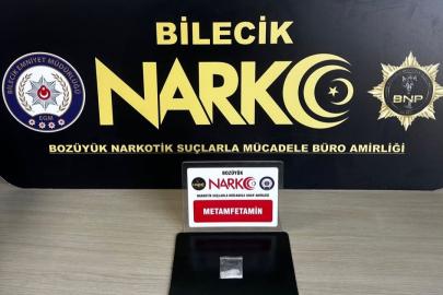 Bilecik’te uyuşturucu operasyonu: 1 gözaltı