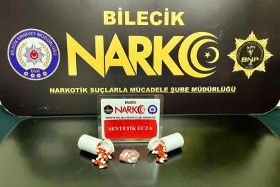 Bilecik’te uyuşturucu operasyonuna 2 gözaltı