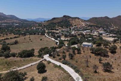 Bodrum’da 125 bin metrekarelik beton yol ve parke çalışması
