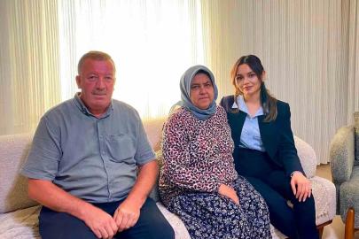 Bolu’da şehit ailesine ziyaret: Yeni kaymakamdan vefa örneği