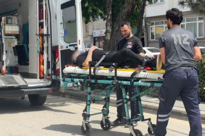 Bolu’da yere düşüp başını zemine çarpan alkollü şahıs yaralandı