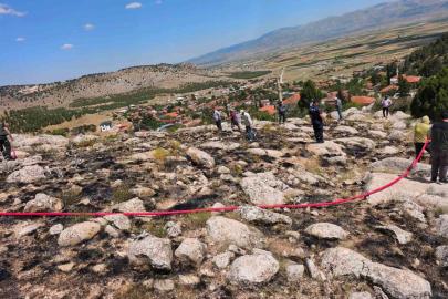 Burdur’da orman yangını büyümeden söndürüldü