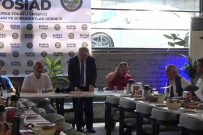 Bursa’da TOSİAD tanıtıldı: "Bursa ile Tokat arasında güçlü iş birliği hedefliyoruz"