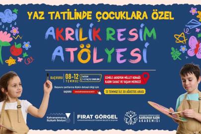 Büyükşehir’den çocuklara yaz tatilinde sanat desteği