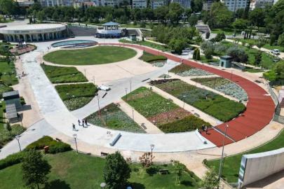 Büyükşehir’den Millet Bahçesi’ne estetik dokunuş