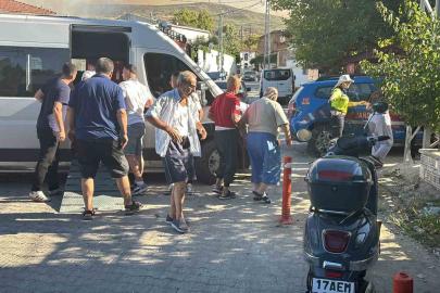 Çanakkale’deki orman yangınında yaşlı bakım merkezi tahliye edildi