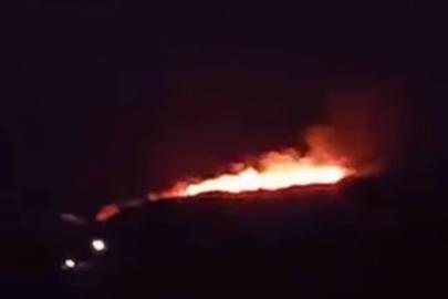 Çankırı’da tarla yangını