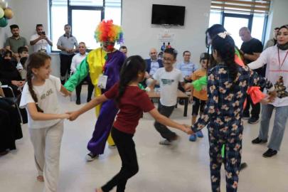 Ceylanpınar’da bir oyuncak, bir şifa projesiyle çocukların yüzü güldü