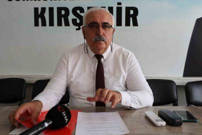 CHP Kırşehir İl Başkanı Tanrıbuyurdu: "Parti binasından poster götürmek ayıptır"