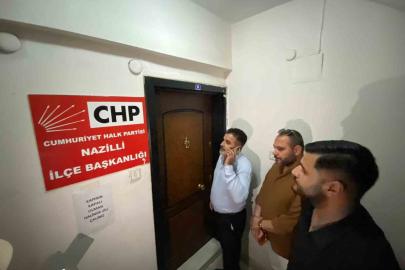 CHP Nazilli ilçe teşkilatında devir teslim krizi