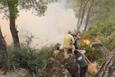 Çine yangınına müdahale ikinci günde sürüyor