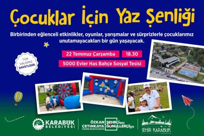 Çocuk Yaz Şenliği bu kez Has Bahçe’de düzenlenecek
