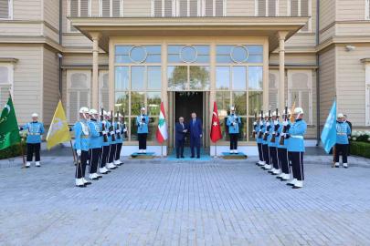 Cumhurbaşkanı Erdoğan, Lübnan Başbakanı Selam’ı kabul etti
