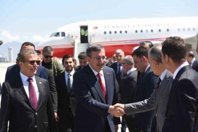 Cumhurbaşkanı Yardımcısı Cevdet Yılmaz, KKTC’de