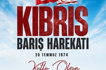 Cumhurbaşkanı Yardımcısı Yılmaz: "Kıbrıs Barış Harekatı’nın 52. yıl dönümü kutlu olsun"